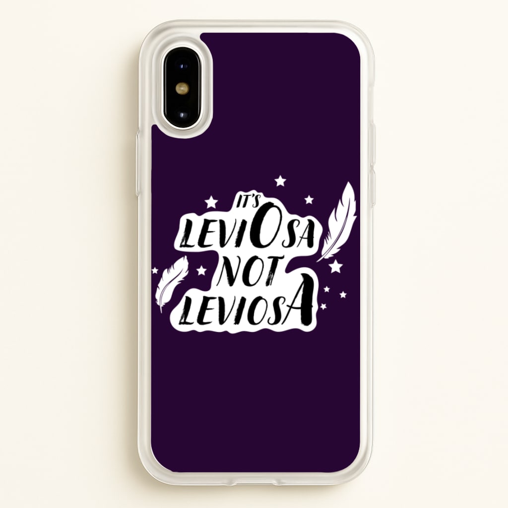 It's Leviosa - Harry Potter Phone Case for iPhone X / XS