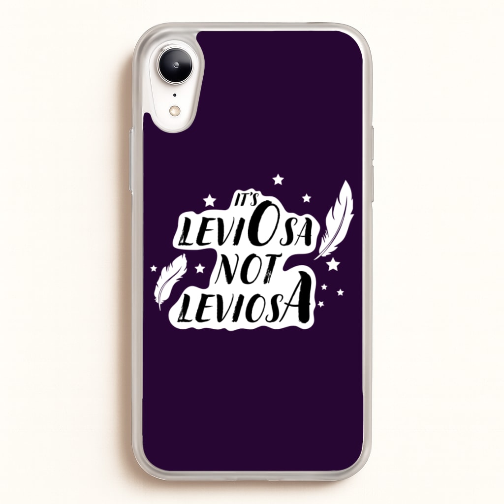 It's Leviosa - Harry Potter Phone Case for iPhone XR