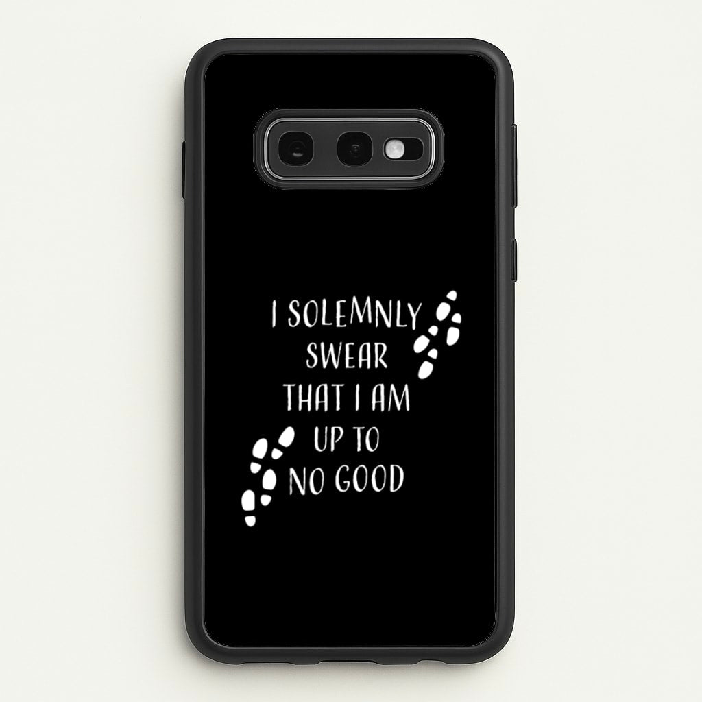 I Solemnly Swear - Harry Potter Phone Case for Galaxy S10e