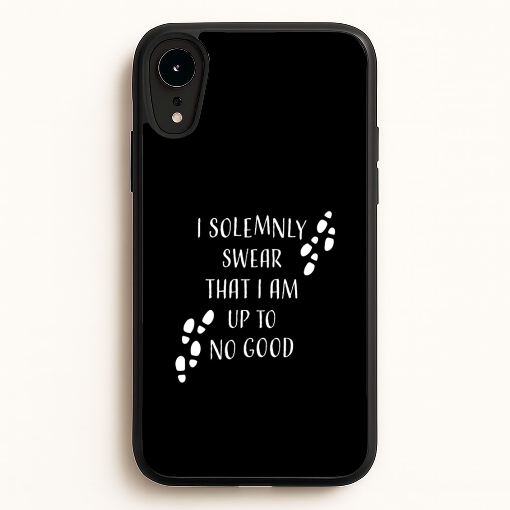 I Solemnly Swear - Harry Potter Phone Case for iPhone XR
