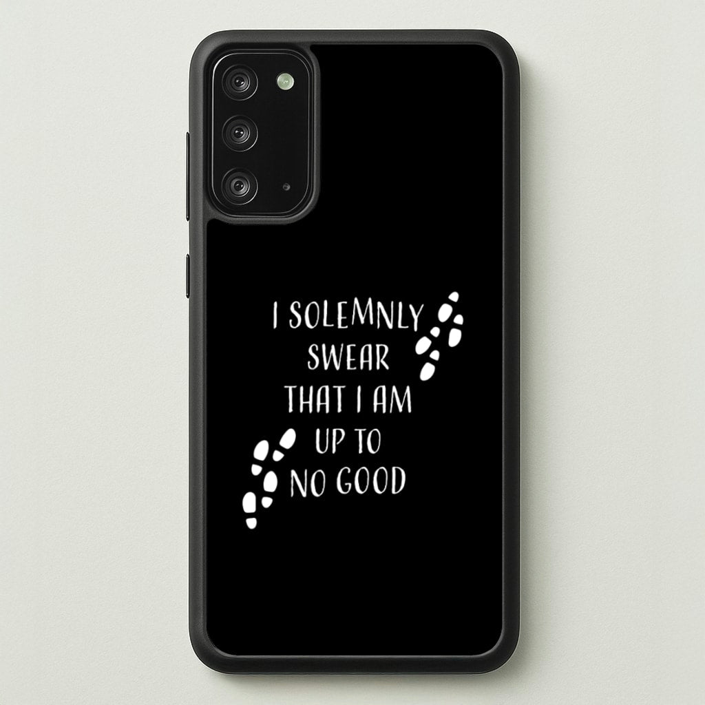 I Solemnly Swear - Harry Potter Phone Case for Galaxy Note 20