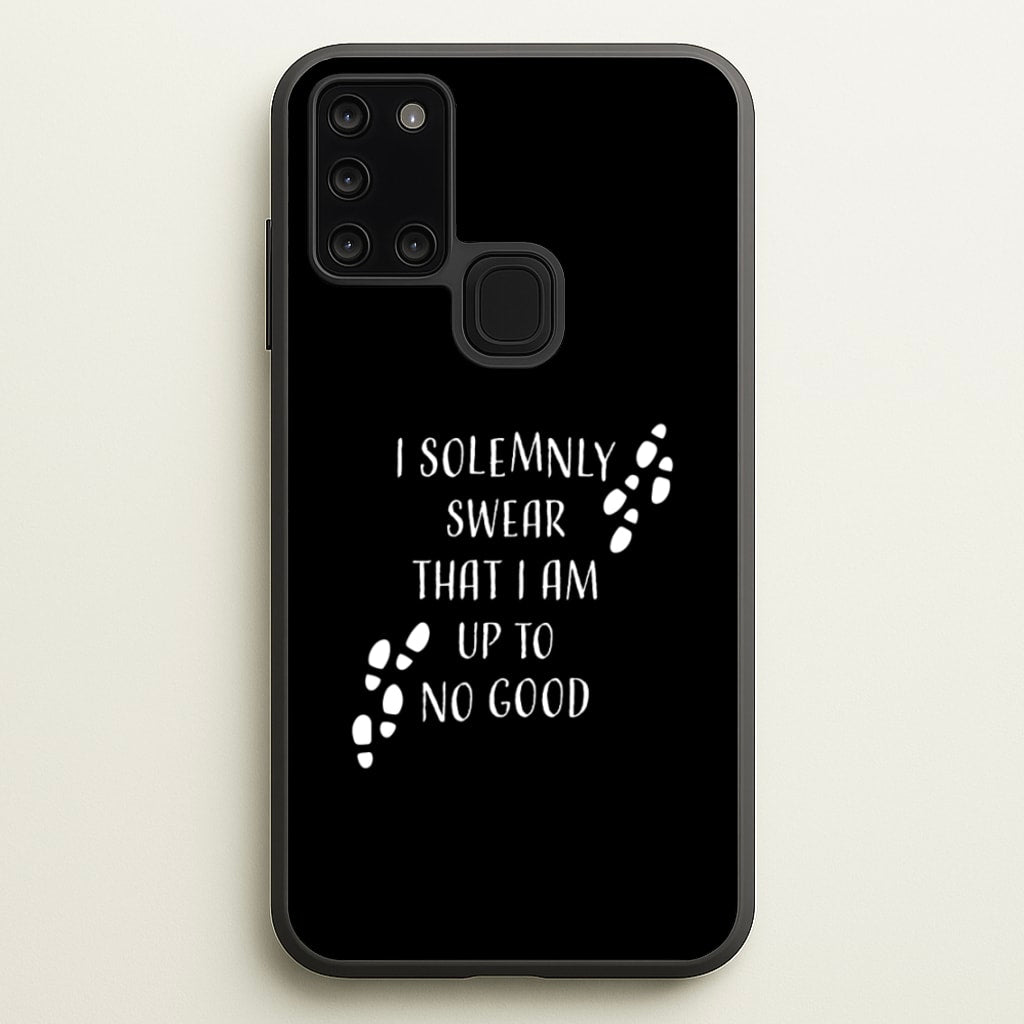I Solemnly Swear - Harry Potter Phone Case for Galaxy A21s