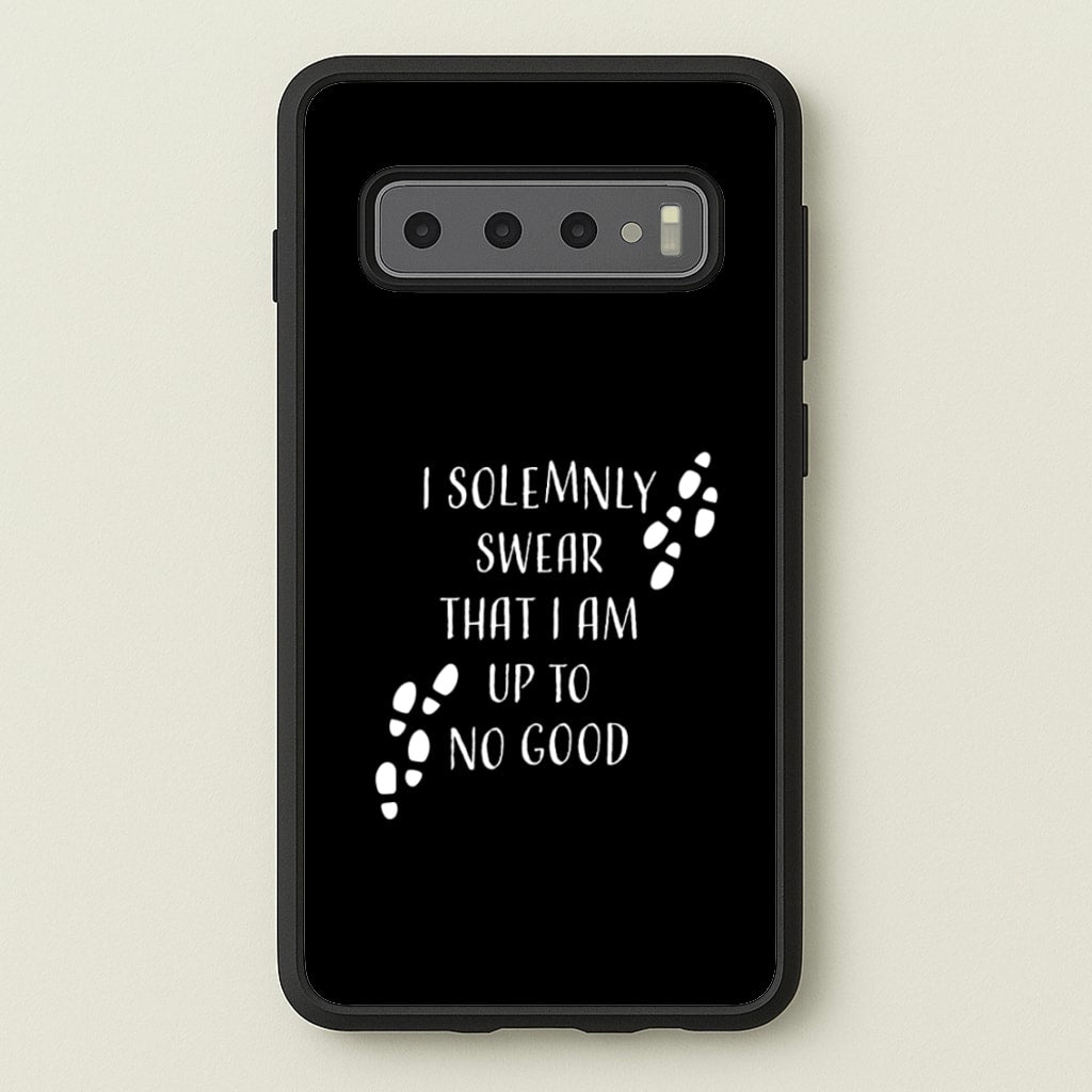 I Solemnly Swear - Harry Potter Phone Case for Galaxy S10