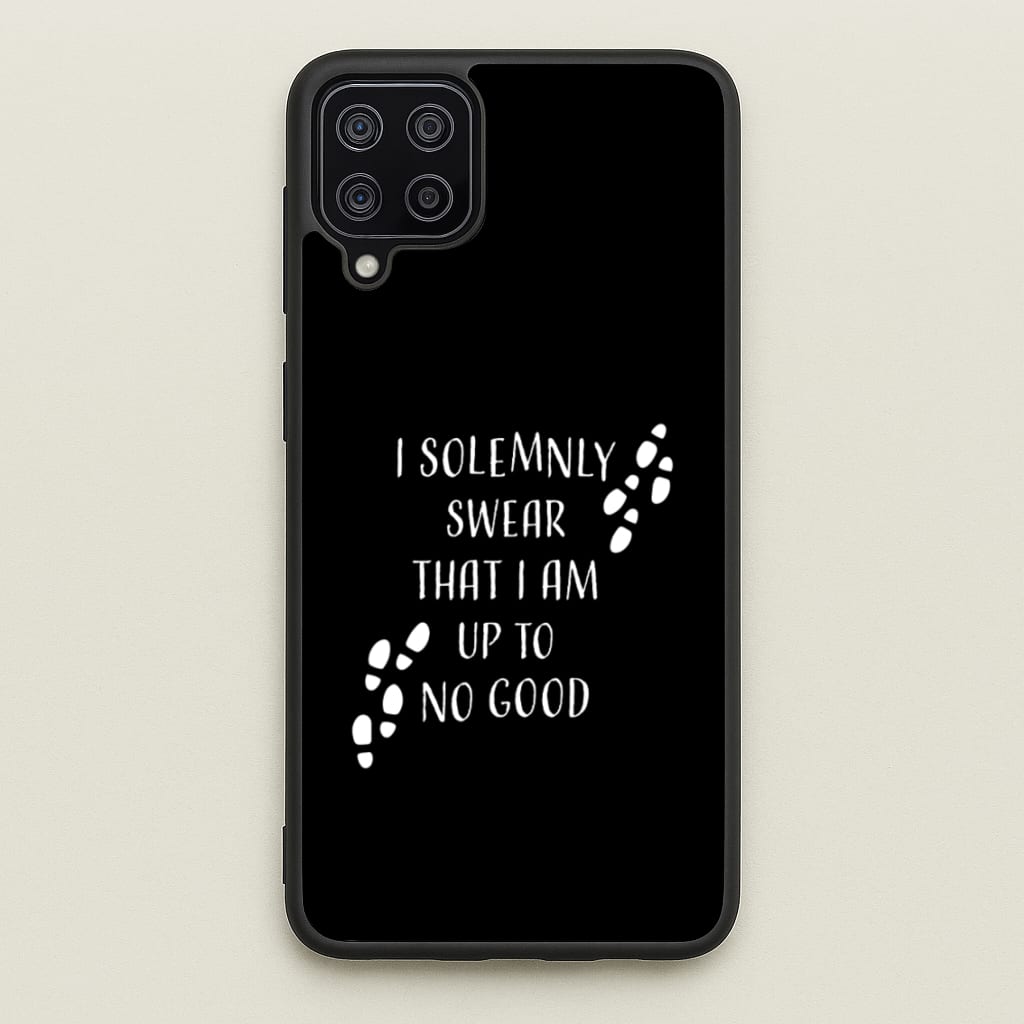 I Solemnly Swear - Harry Potter Phone Case for Galaxy A12
