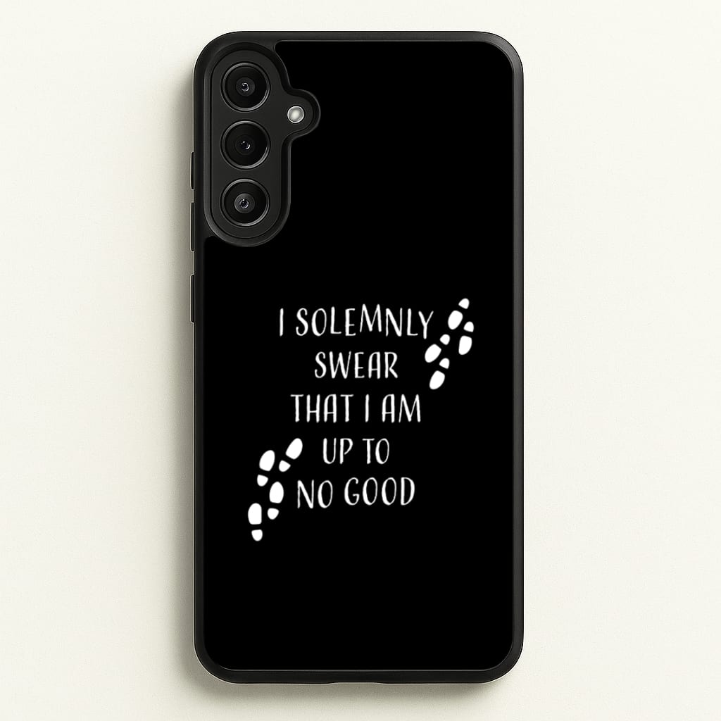 I Solemnly Swear - Harry Potter Phone Case for Galaxy A34