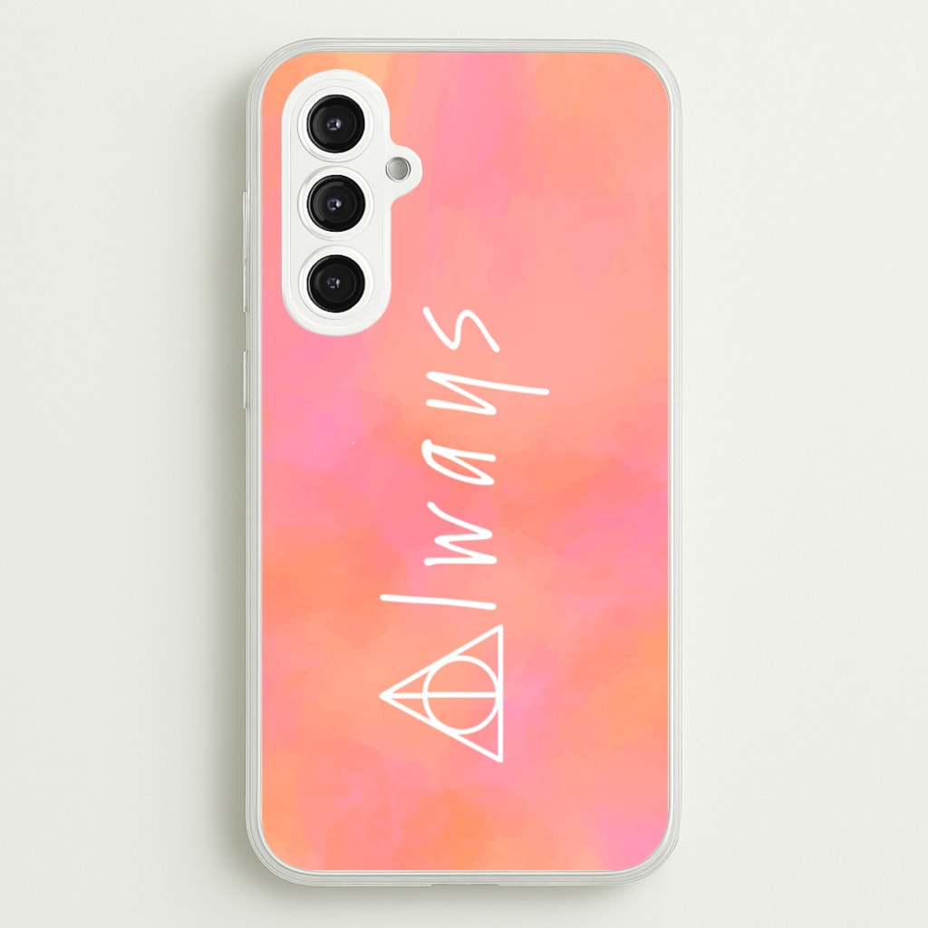 Deathly Always - Harry Potter Phone Case for Galaxy S23FE