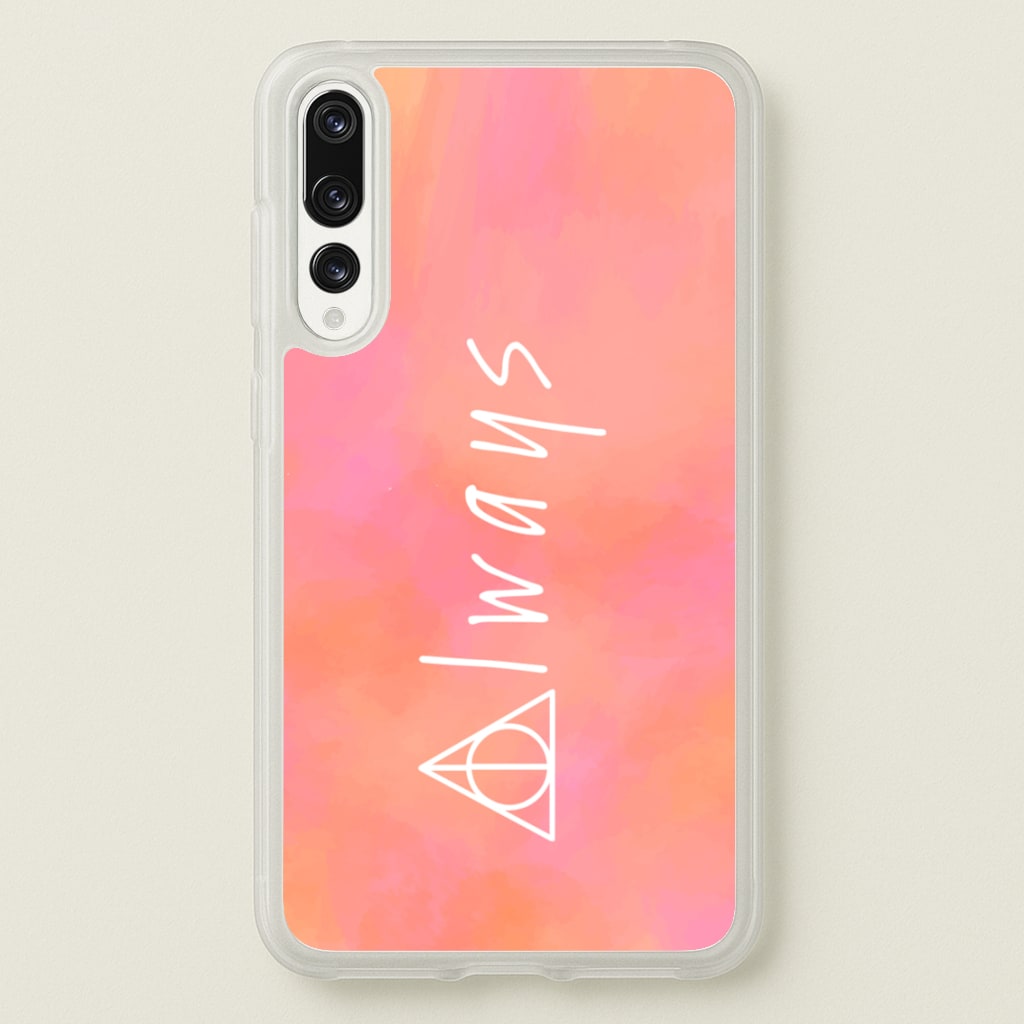 Deathly Always - Harry Potter Phone Case for Huawei P20 Pro