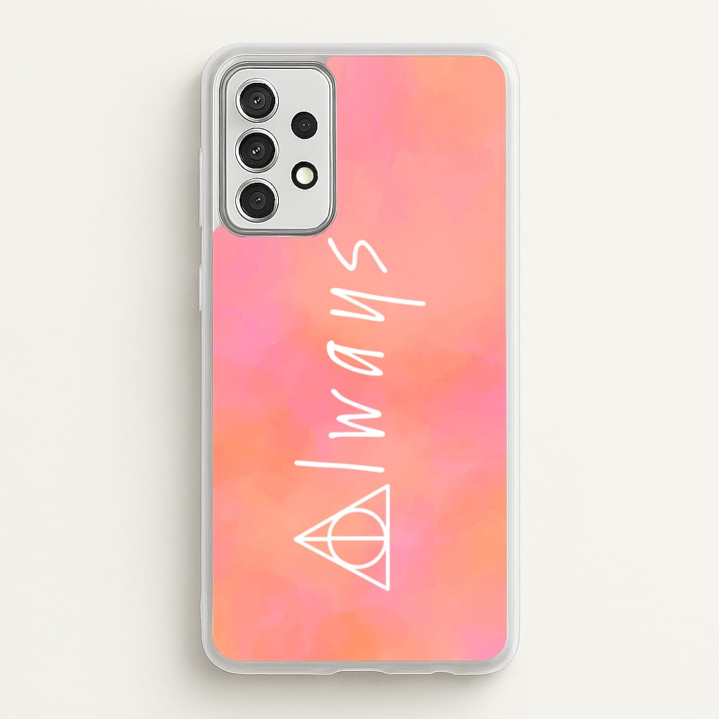 Deathly Always - Harry Potter Phone Case for Galaxy A52 / A52s