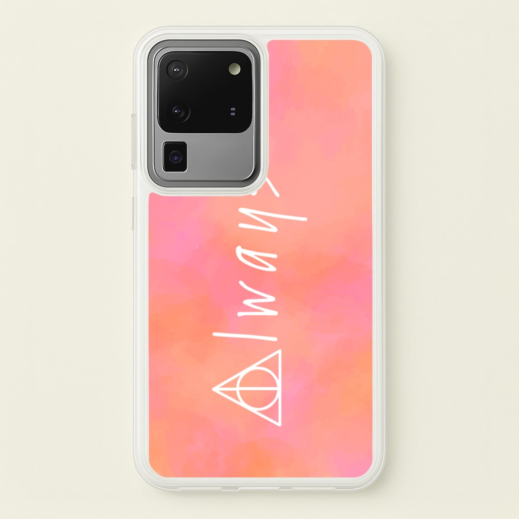 Deathly Always - Harry Potter Phone Case for Galaxy S20 Ultra