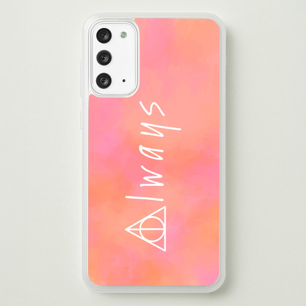 Deathly Always - Harry Potter Phone Case for Galaxy Note 20
