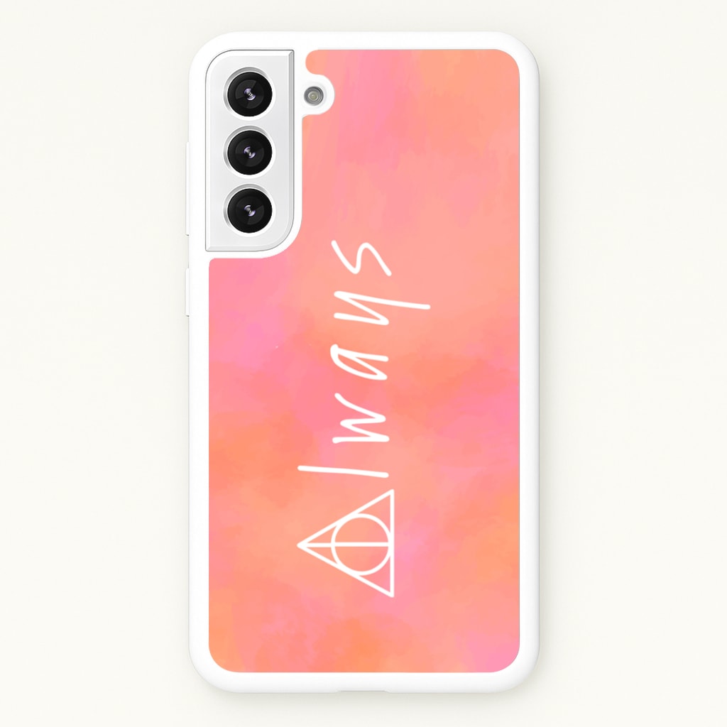 Deathly Always - Harry Potter Phone Case for Galaxy S22 Plus