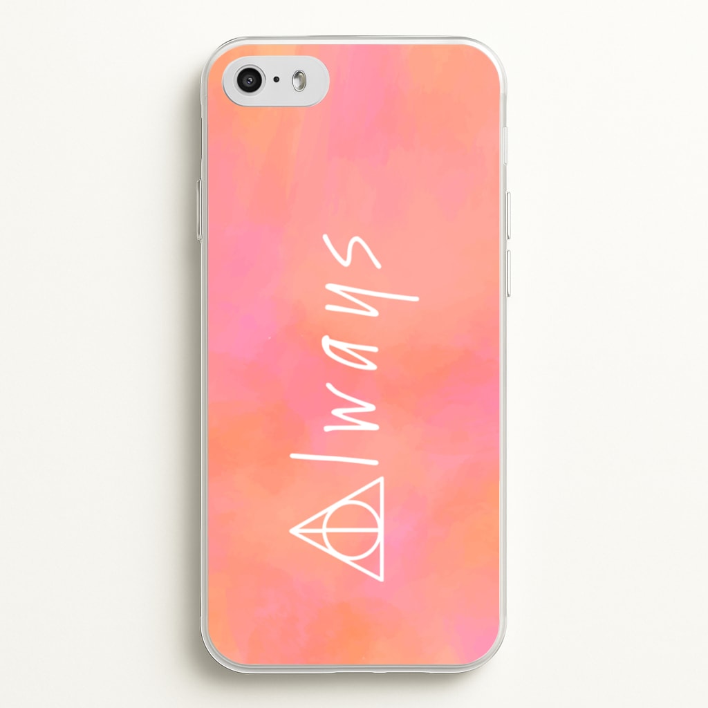 Deathly Always - Harry Potter Phone Case for iPhone 5 / 5s / SE 2016
