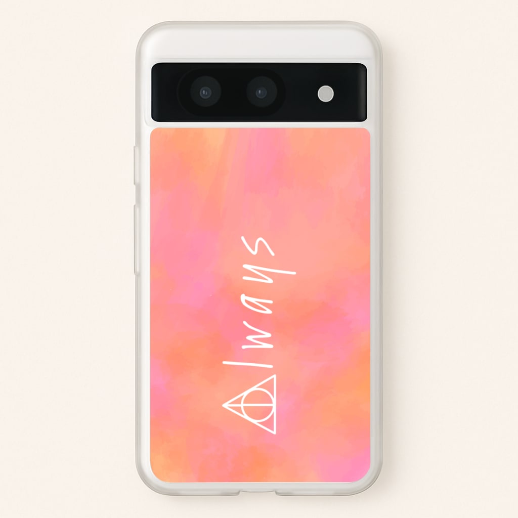 Deathly Always - Harry Potter Phone Case for Google Pixel 8a