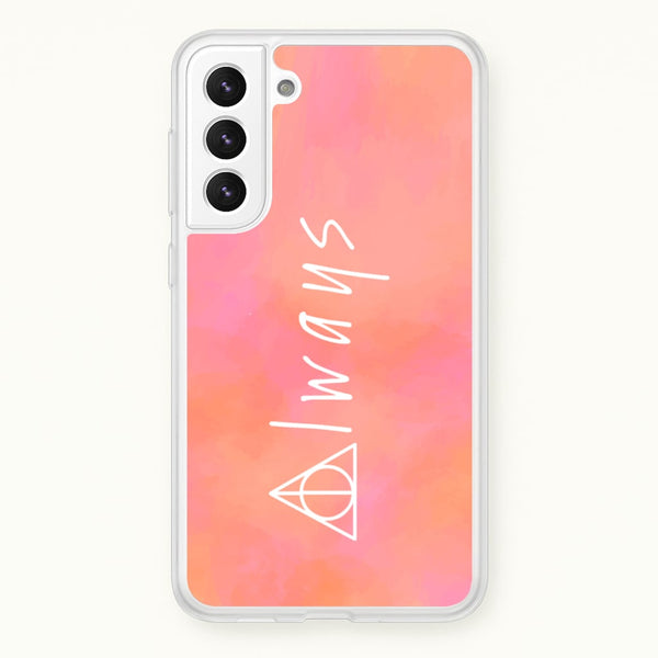 Deathly Always - Harry Potter Phone Case for Galaxy S21FE