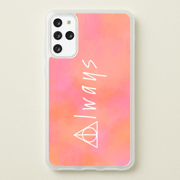 Deathly Always - Harry Potter Phone Case for Galaxy S20 Plus