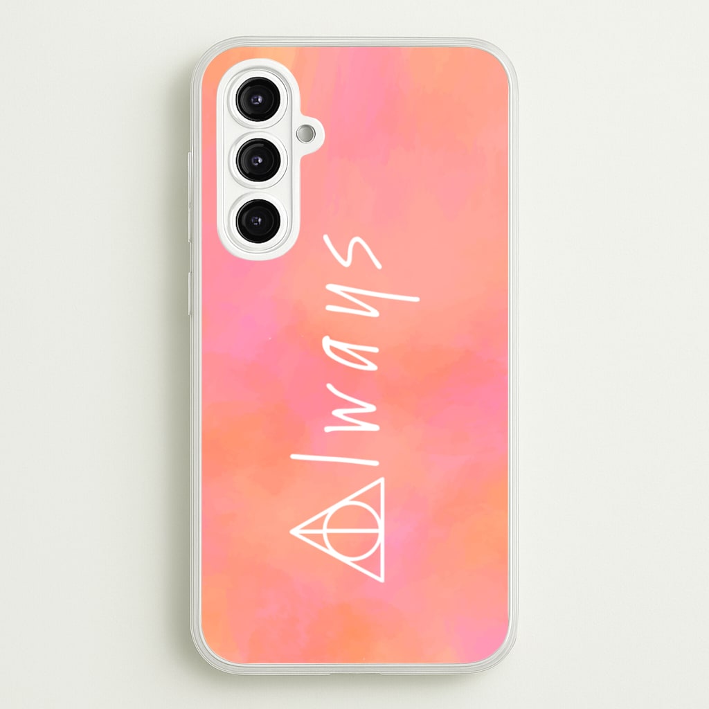 Deathly Always - Harry Potter Phone Case for Galaxy A16
