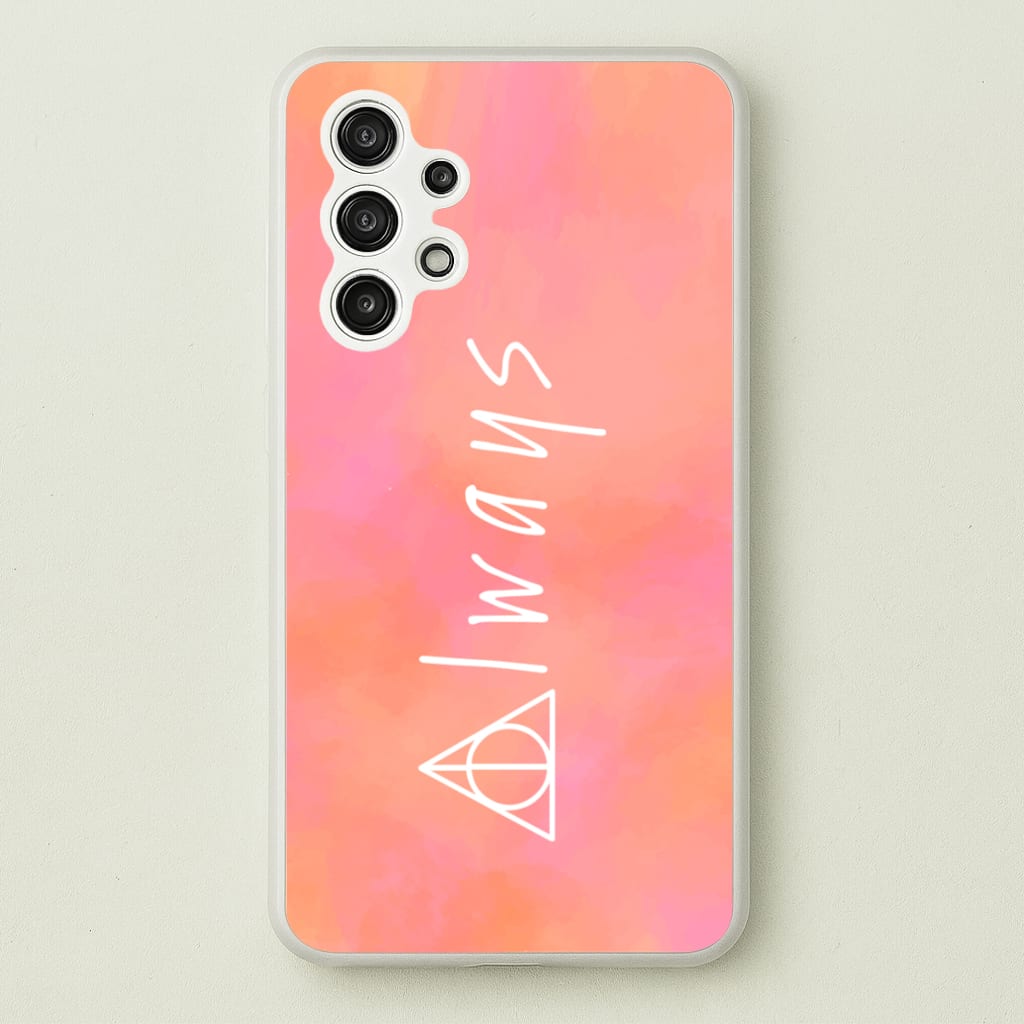 Deathly Always - Harry Potter Phone Case for Galaxy A13