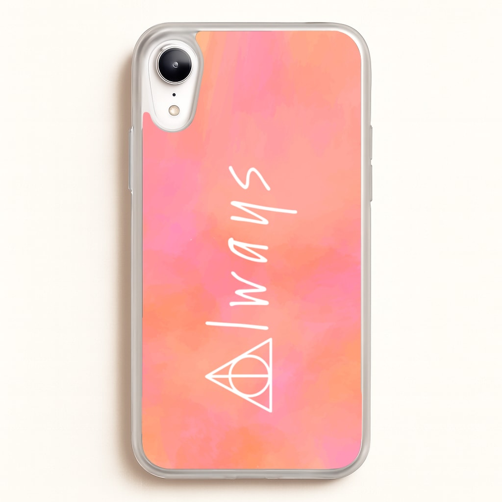 Deathly Always - Harry Potter Phone Case for iPhone XR