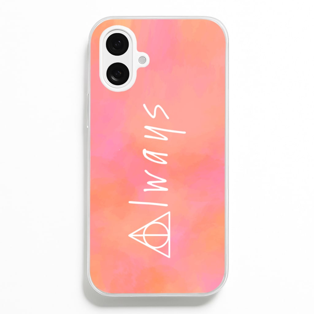 Deathly Always - Harry Potter Phone Case for iPhone 16 Plus