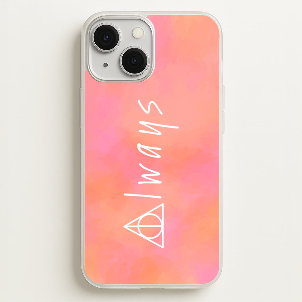 Deathly Always - Harry Potter Phone Case for iPhone 13 Mini