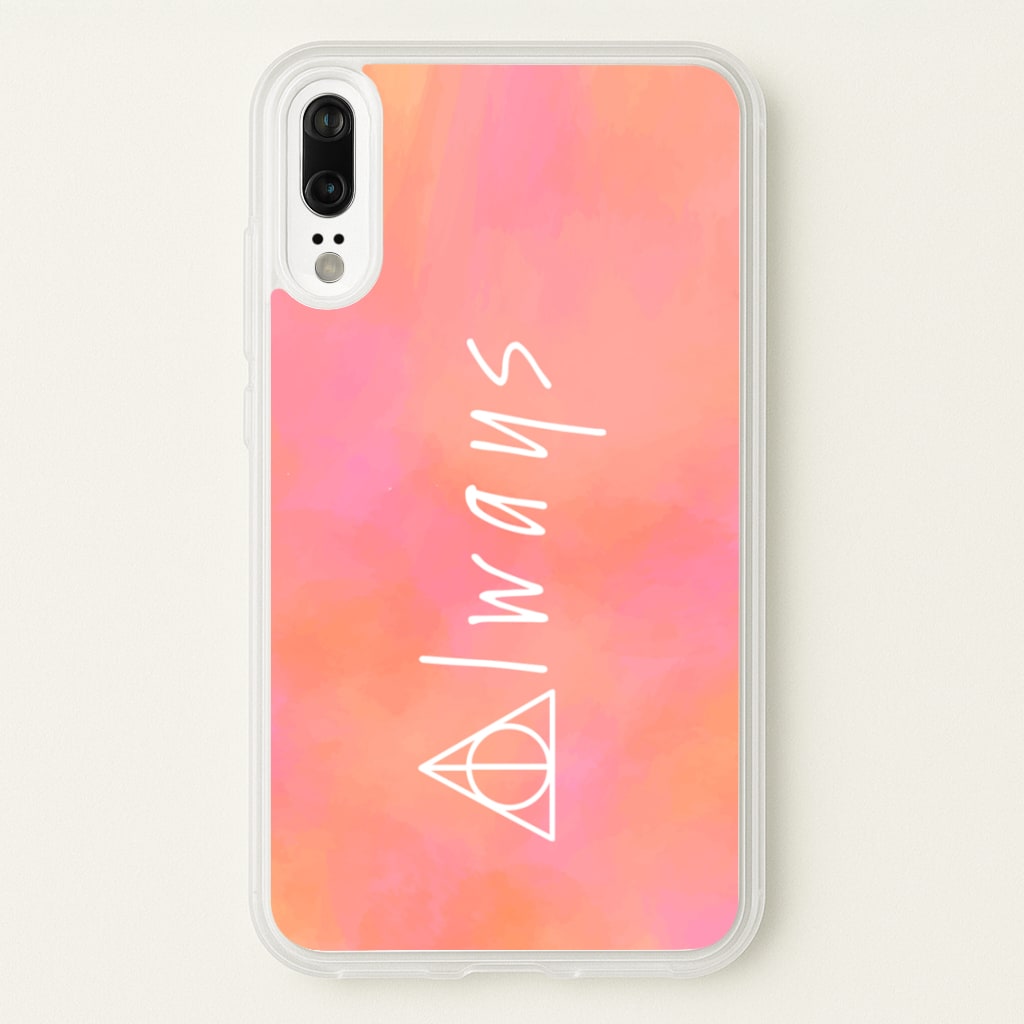 Deathly Always - Harry Potter Phone Case for Huawei P20