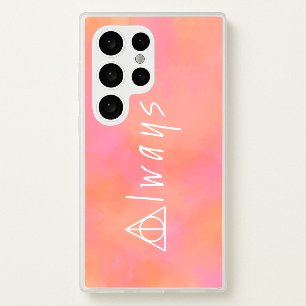 Deathly Always - Harry Potter Phone Case for Galaxy S24 Ultra