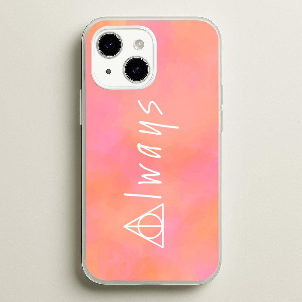 Deathly Always - Harry Potter Phone Case for iPhone 15