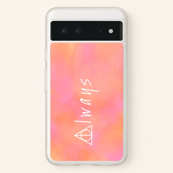 Deathly Always - Harry Potter Phone Case for Google Pixel 6