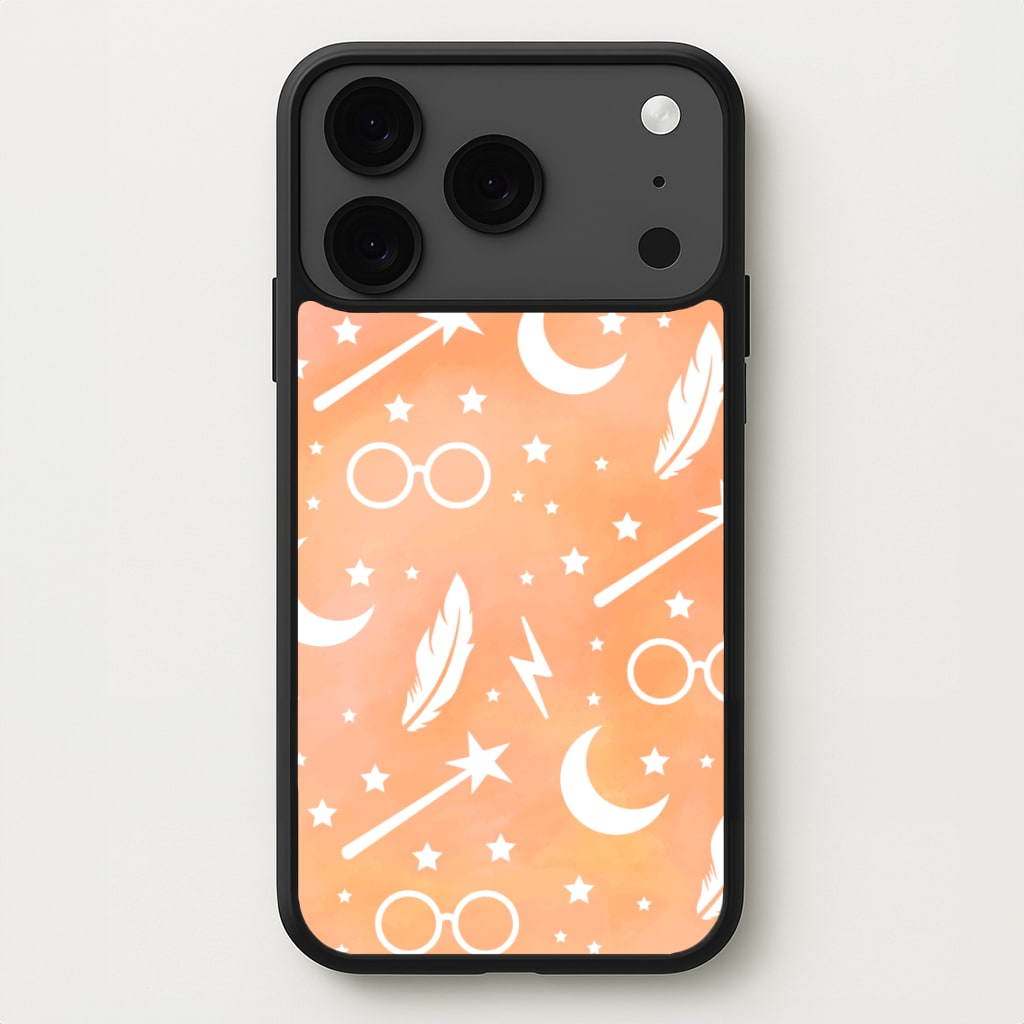 Wizard Icon Patterns Phone Case for iPhone 17 Pro