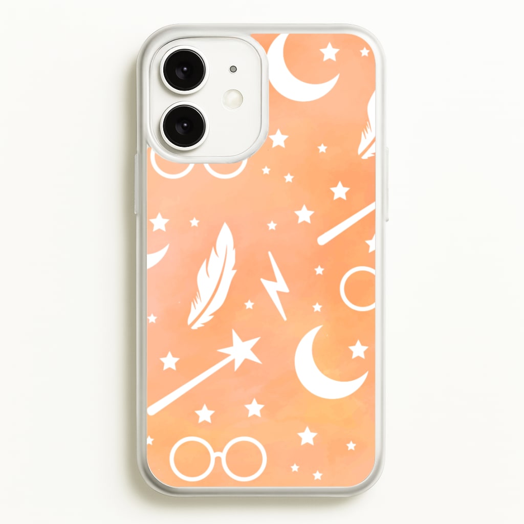 Wizard Icon Patterns - Harry Potter Phone Case for iPhone 11