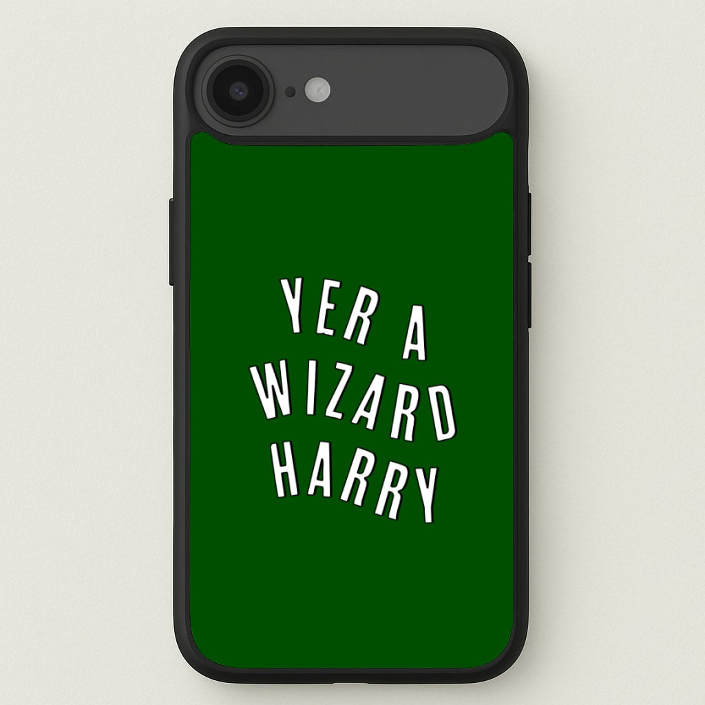 Green Yer A Wizard Harry Phone Case for iPhone 17 Air