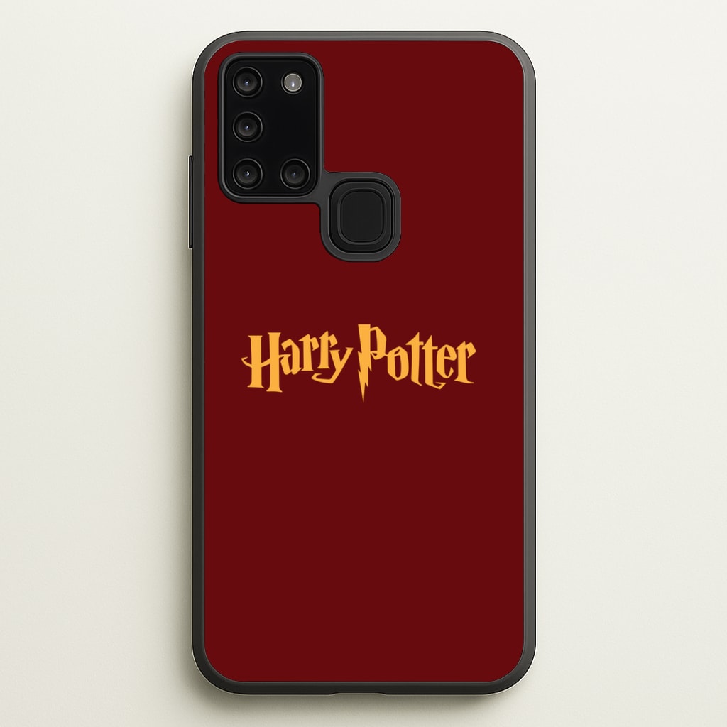 Game Typography - Hogwarts Legacy Phone Case for Galaxy A21s