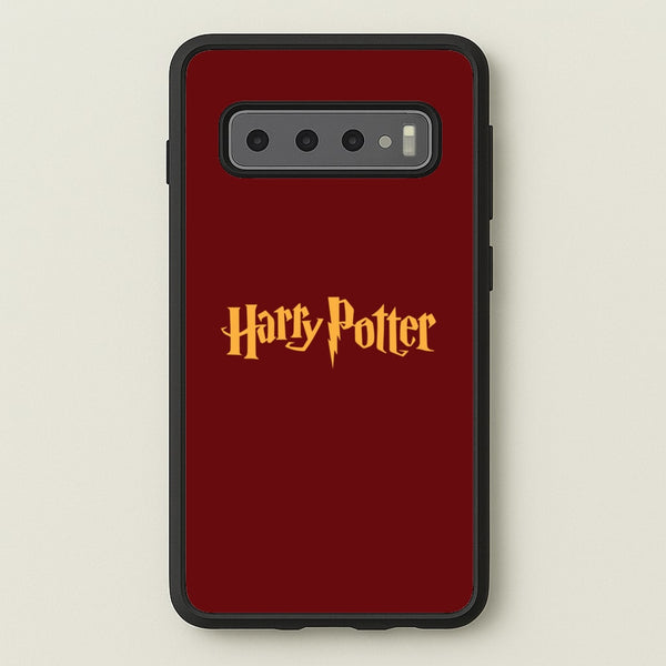 Game Typography - Hogwarts Legacy Phone Case for Galaxy S10