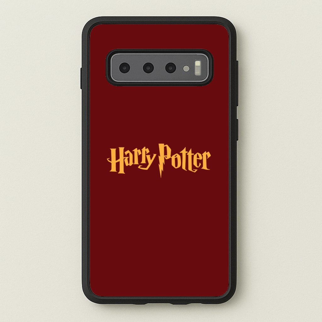 Game Typography - Hogwarts Legacy Phone Case for Galaxy S10 Plus