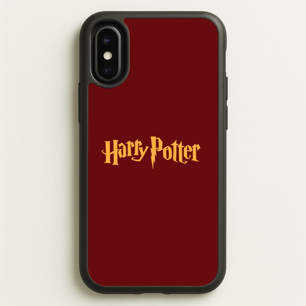 Game Typography - Hogwarts Legacy Phone Case for iPhone X / XS