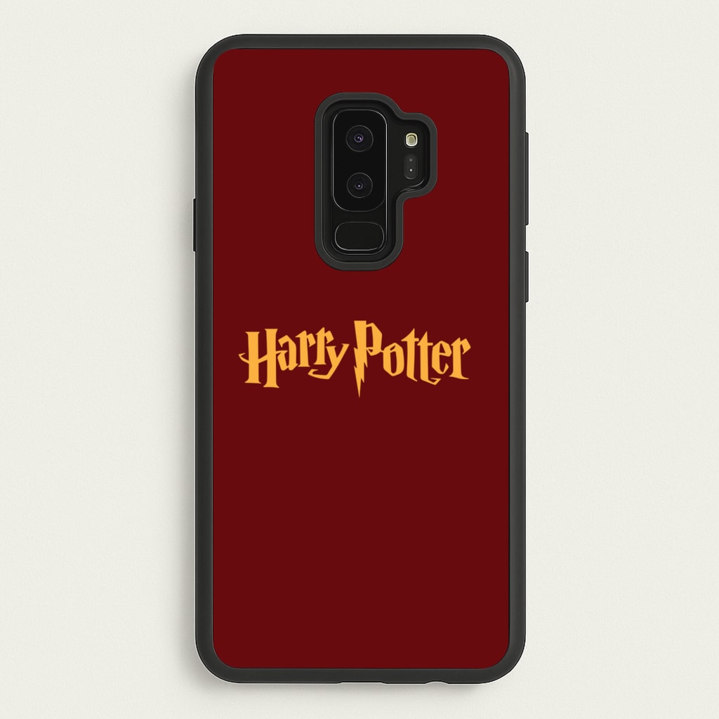 Game Typography - Hogwarts Legacy Phone Case for Galaxy S9 Plus