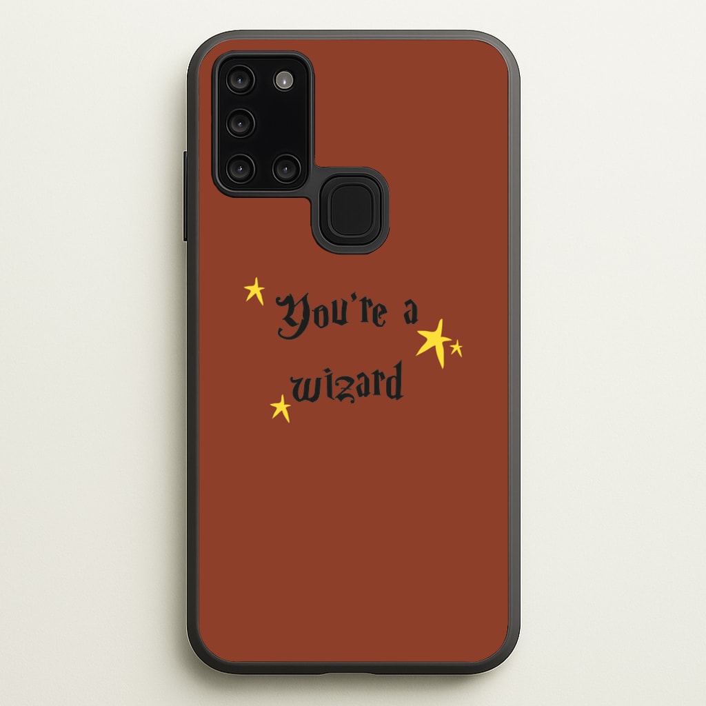 You're A Wizard - Hogwarts Legacy Phone Case for Galaxy A21s