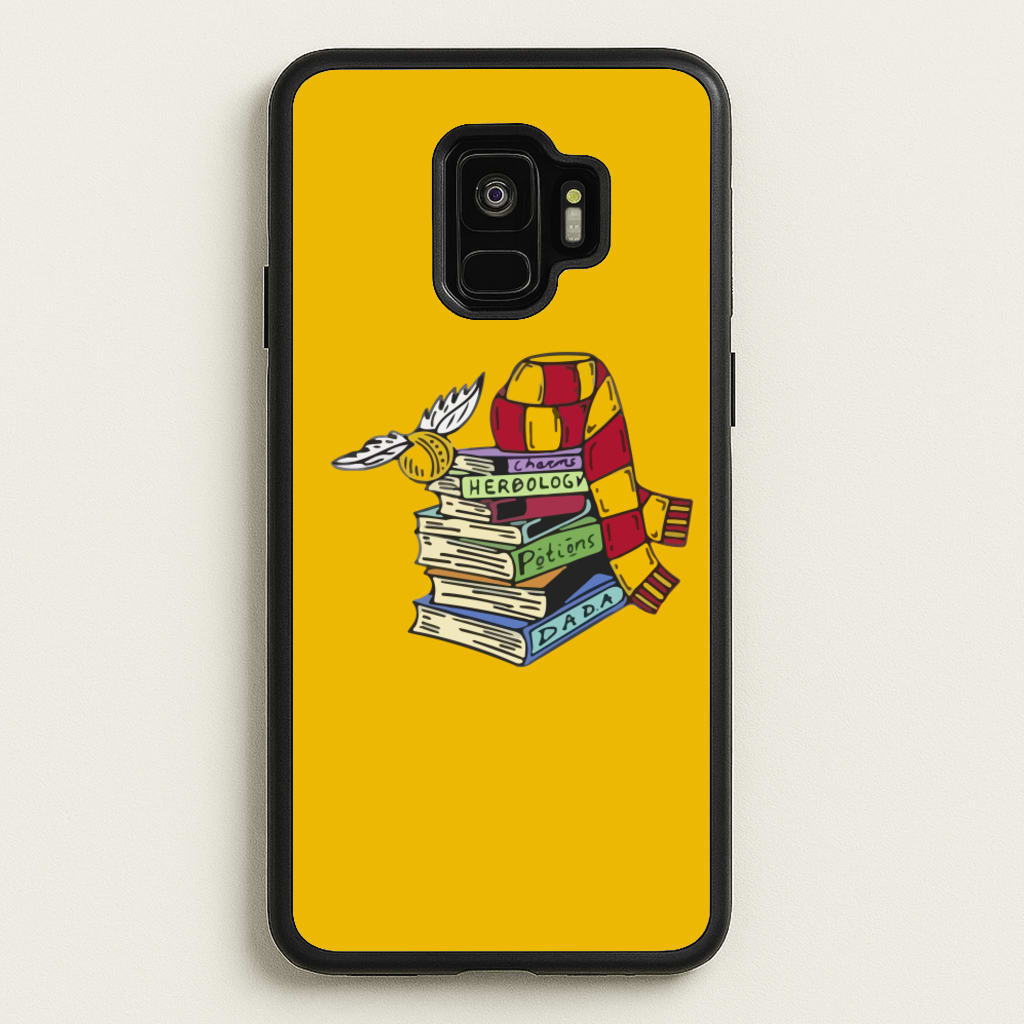 Book Stack - Harry Potter Phone Case for Galaxy S9
