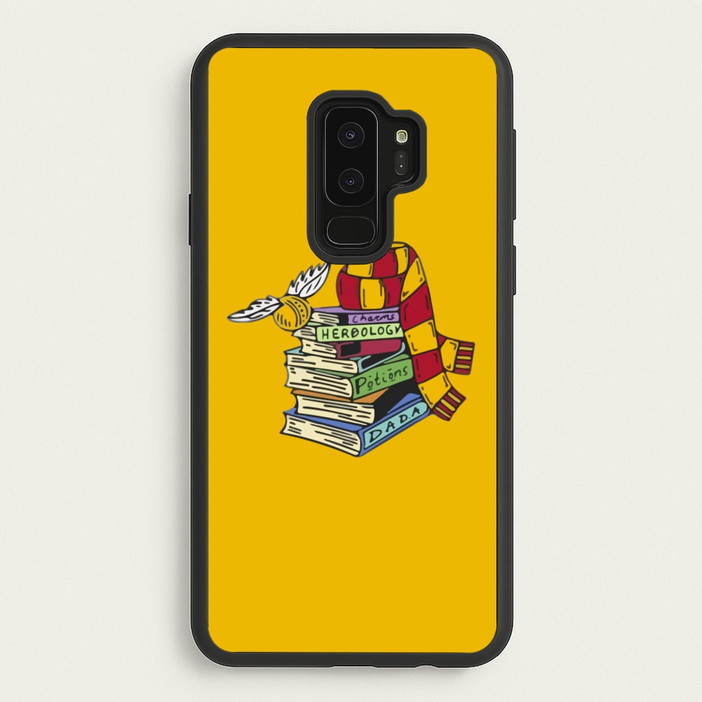 Book Stack - Harry Potter Phone Case for Galaxy S9 Plus
