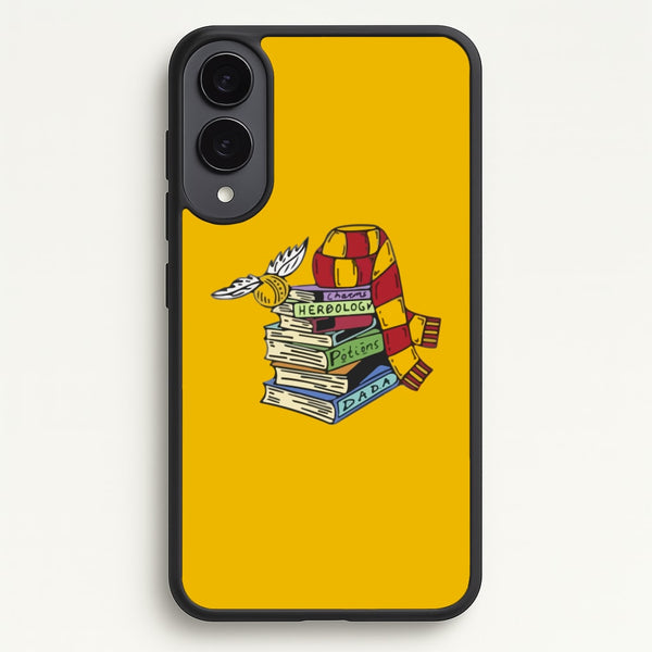Book Stack - Harry Potter Phone Case for Galaxy S25 Edge