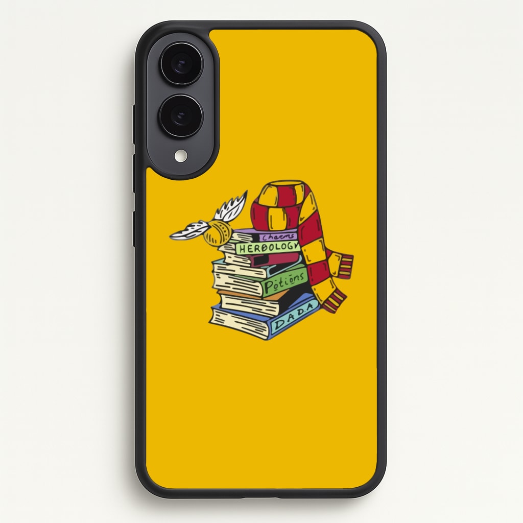 Book Stack - Harry Potter Phone Case for Galaxy S25 Edge