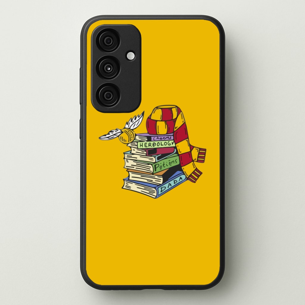 Book Stack - Harry Potter Phone Case for Galaxy A55