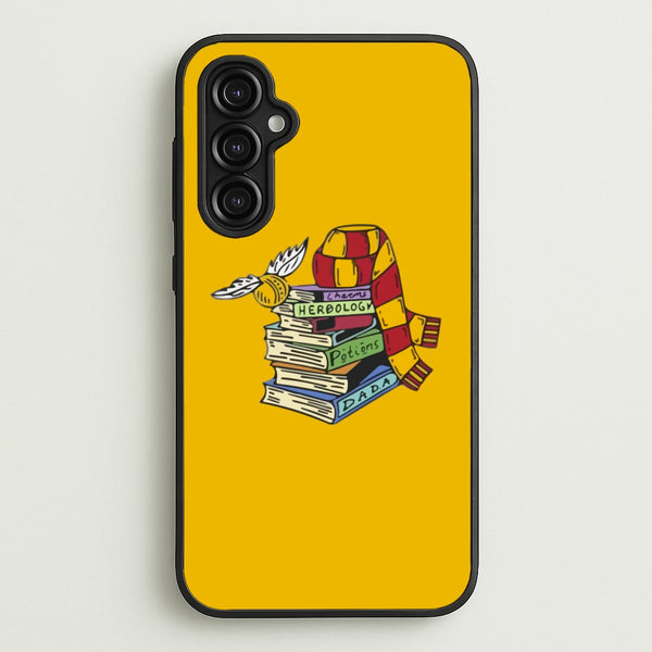 Book Stack - Harry Potter Phone Case for Galaxy A14