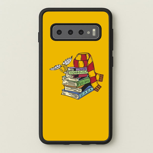 Book Stack - Harry Potter Phone Case for Galaxy S10