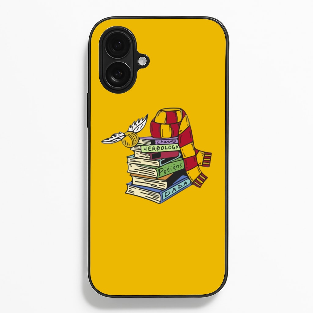 Book Stack - Harry Potter Phone Case for iPhone 16 Plus