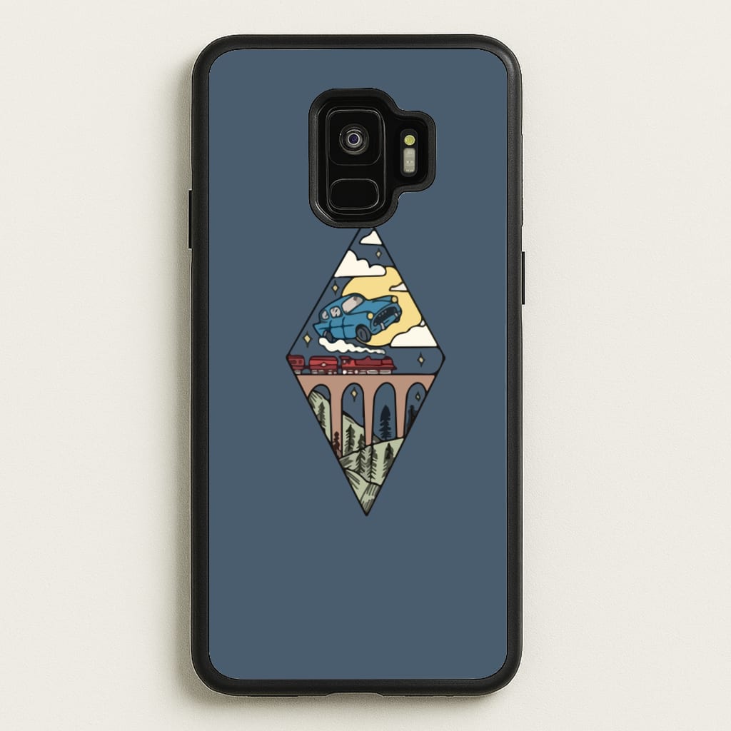 Flying Car - Harry Potter Phone Case for Galaxy S9