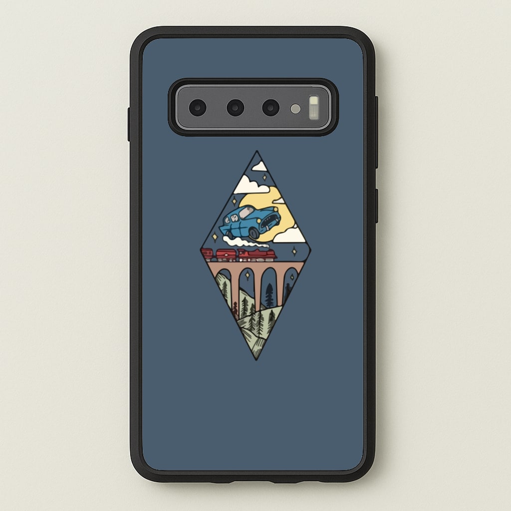 Flying Car - Harry Potter Phone Case for Galaxy S10 Plus