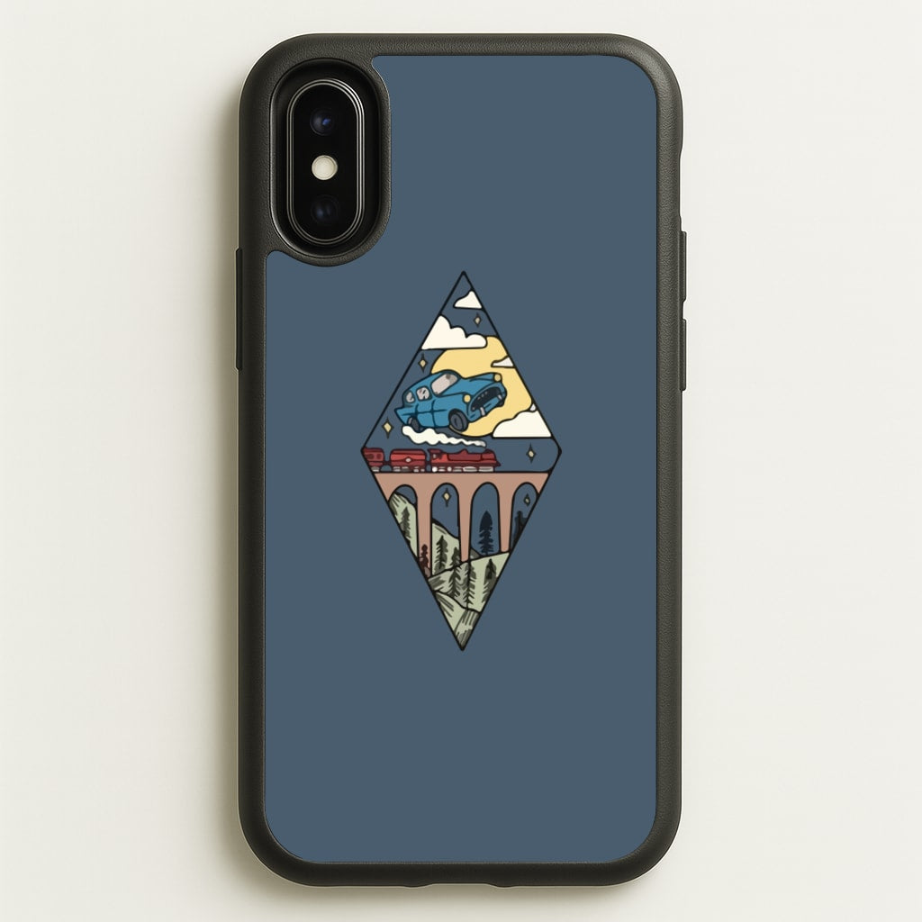 Flying Car - Harry Potter Phone Case for iPhone X / XS