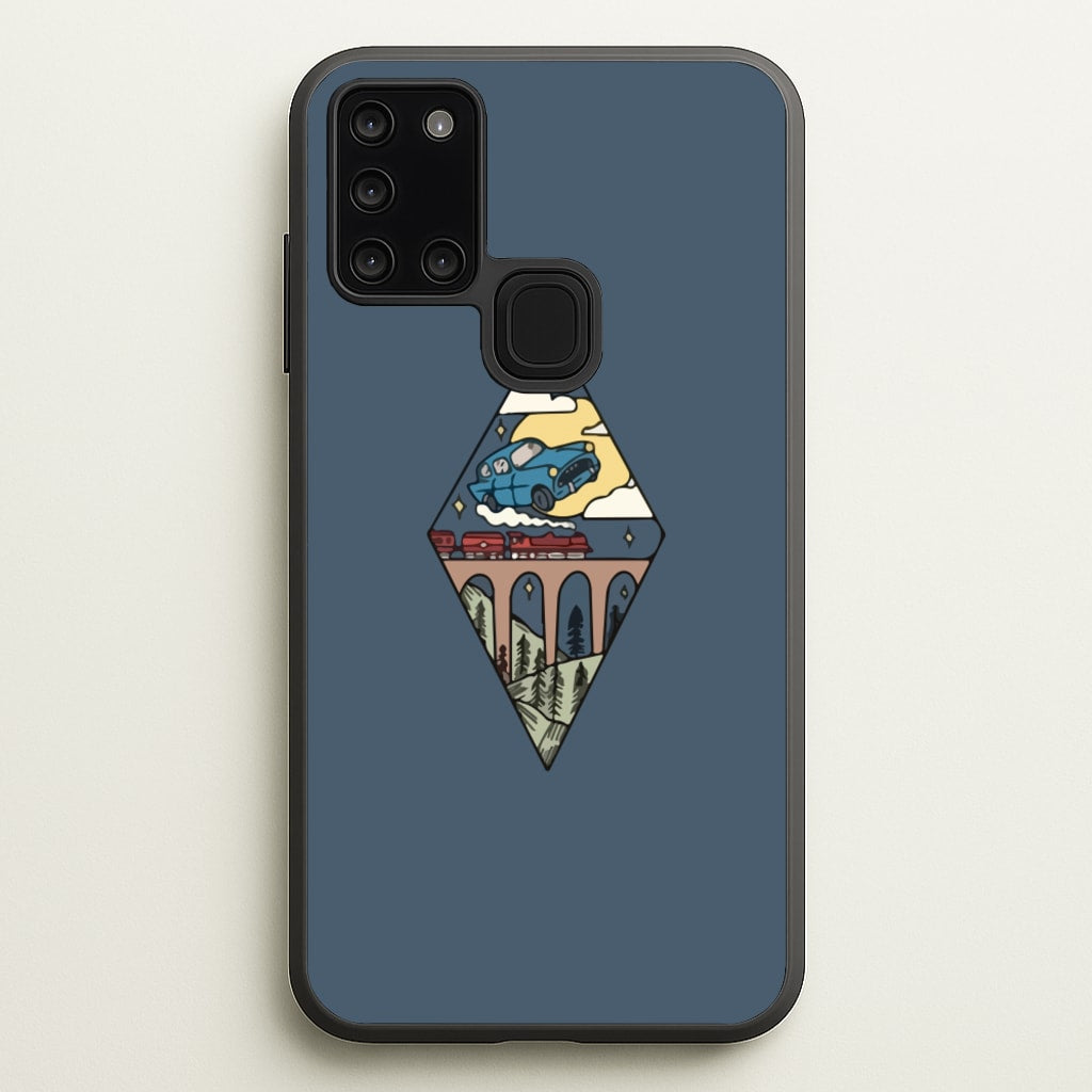 Flying Car - Harry Potter Phone Case for Galaxy A21s