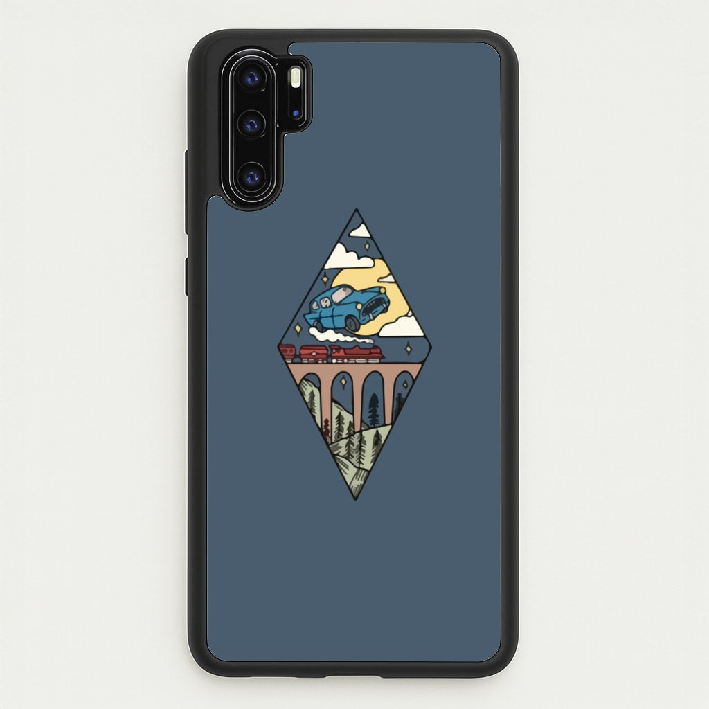 Flying Car - Harry Potter Phone Case for Huawei P30 Pro